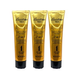 [Dark Brown No. 7] Bostina the plus hair dye 110ml, dark brown, 3 pcs / [흑갈색 7호] 보스티나 더 플러스 염색약 염색제 110ml, 다크브라운, 3개