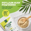 Psyllium Husk Powder 200g, High in Fibre (85%), Unflavoured, Vegan