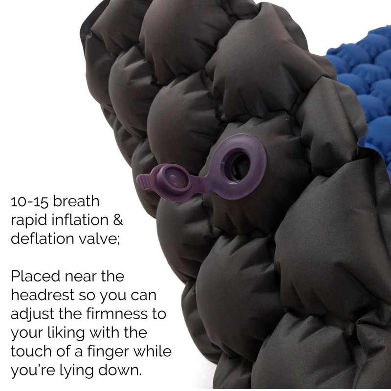 ECOTEK Outdoors Insulated Hybern8 4 Season Ultralight Inflatable Sleeping Pad