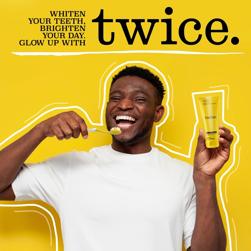 Twice Twice Oral Wellness Toothpaste with Fluoride – Natural Anticavity