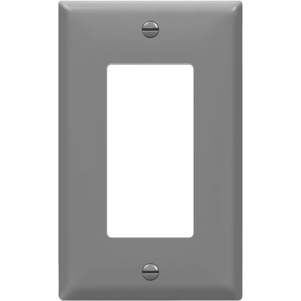 ENERLITES Decorator Light Switch or Receptacle Outlet Wall Plate, Gloss