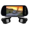 IPoster IPoster 2X Backup Camera 7'' Rear Mirror Monitor Backup