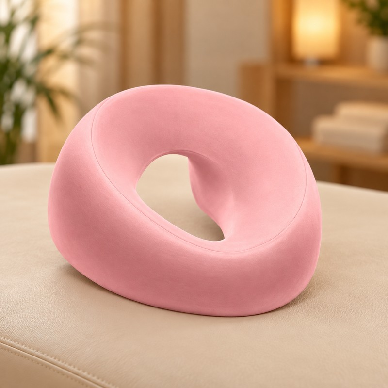 Face Down Prone Pillow for Resting and Massage – Memory