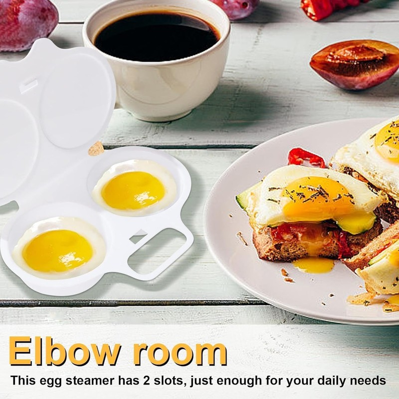 White Egg Poacher, Microwave Egg Boiler Poacher, Microwave Egg Poacher,