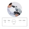 TOSUKKI Microscope Calibration Ruler Slide,4-Scales and 0.1mm Line Resolution,Microscope Calibration