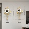 FIXNEO Wall Clock, Large Modern Wall Clock for Living Room