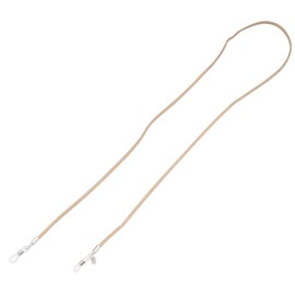 Pearl FE-41 050545 Eyeglass Chain, Glasses Strap, 27.6 inches (70 cm), Polyurethane, Anti-Slip Glasses Band, Made in Japan, Beige,