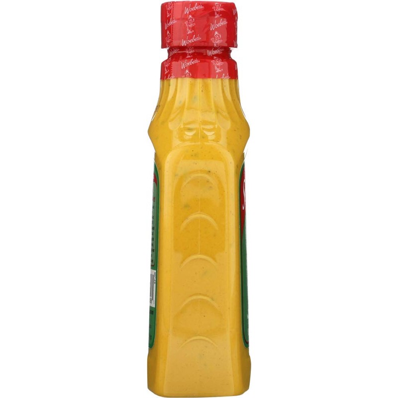 Woeber's Sandwich Pal Jalapeno Mustard, 16-Ounce (PACK OF 3) by