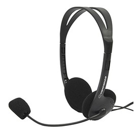 ESPERANZA Stereo Headset with microphone and volume control EH102| 2,5m