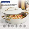 Tramontina Fiora 4.25-Quart Multipurpose Ceramic Non Stick Cooking Pan with