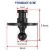 DICMIC 2085295 Gooseneck Ball Adapter Hitch, 2-5/16” Kingpin to Gooseneck