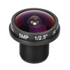 1.88mm Mini Fisheye Camera Lens, 5MP HD 180° Wide Angle