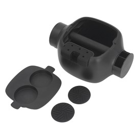 Coffee Knock Box Tamping Station Space Saving Coffee Tamper Portafilter Storage Organizer Box for Home Kitchen