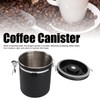 1.5L Coffee Canister Coffee Container with Scoop Date Tracker Stainless