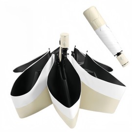 AnberKK Parasol, Memory Shape, Foldable, Ultra Lightweight, Auto Open and Close, UV Protection, Heat Shield, UPF 50+, For Both Sun and Rain, Unisex, Compact, Portable, Sun Protection, Windproof Water