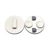 Scanmaskin Diamond Grinding Discs, Set of 3, PCD Segments