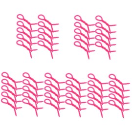 WOONEKY 50 Pcs Spiral Hair Perm Rods Small Curling Rollers for Women Durable Lightweight Hairdressing Tools for DIY Styling and Natural Curls