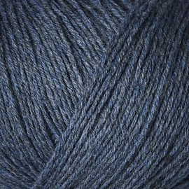 Knitting for Olive - Merino Yarn, 50 g / 1.75 oz, 100% Merino, 250 m / 273 Yards, Weight 1 - Fine/Sock, (99514 - Blue Jeans)