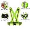 2Pack Reflective Vest, High Visibility Vest Straps Lightweight Reflector Safety