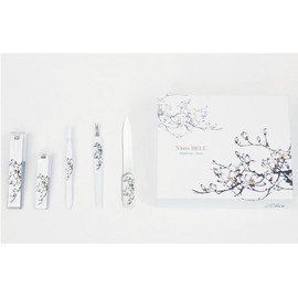 Bell Metal Silver Nano Luxury Premium Nail Clippers 5-piece Set BN 504 5-piece Hygienic Nail Filer for Gifts / 벨금속 은나노 명품 프리미엄 손톱깎이 5종 세트 BN 504 5종 선물용 위생 손톱정리기