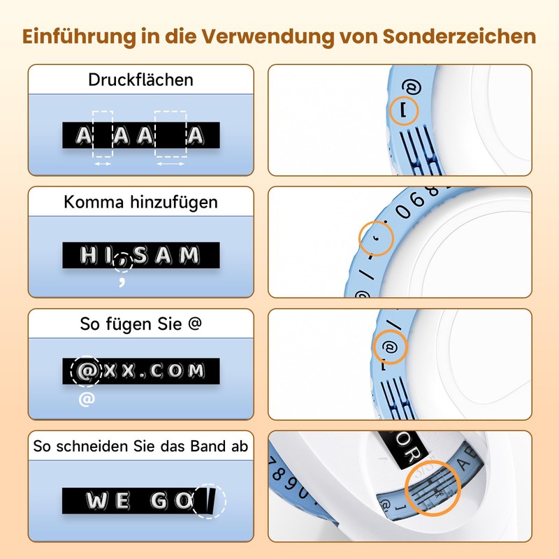 VolenGo Omega S Embossing Device / Embossing Label Maker /