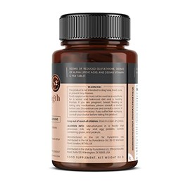 Pureclinica Double Strength Glutathione 1000mg x 120 Tablets (2 bottles of 60). 500mg Glutathione, 300mg ALA, & 200mg Vit C