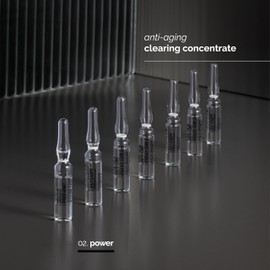 /skin regimen/LX Multi Acid Ampoule, Anti-Aging Clearing Concentrate, 7 x 2ml Vials