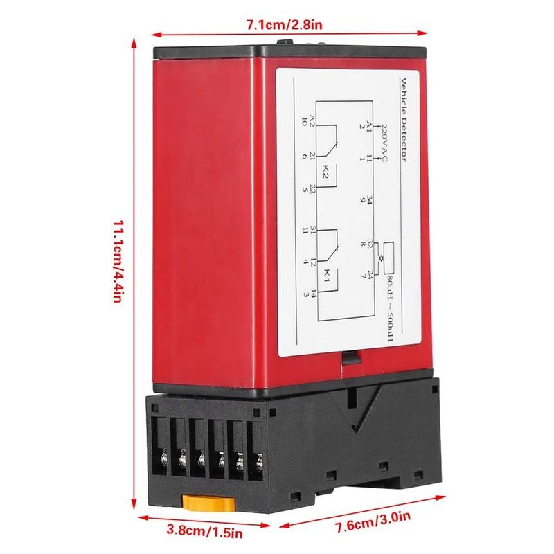 Jadeshay Vehicle Detector, Single Channel Induction Loops Vehicle Detector Inductive
