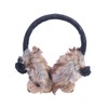 The Collection Royal Black Bear Faced Ear Muff