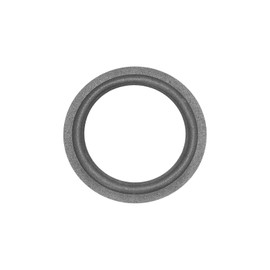 Rebower Speaker Foam Edge Surround Ring Rubber Perforated Subwoofer Ring Replacement Parts for Repair and DIY Subwoofer 115mm Black