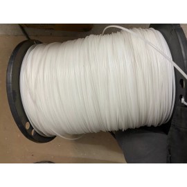 WeldiPlast HDPE Polyethylene Plastic Welding Coils 0.5lb  100ft  x 3mm 1/8 -5/32 Natural