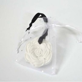 Mesh Pouch - Sequins (White) 10 Pieces / 망사주머니-스팽클(화이트) 10장