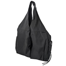 Cross Marberry R62 Large Tote Bag, Large Capacity, Zipper, Nylon, Lightweight, Women's, Stylish, Many Pockets, Multiple Storage, Black