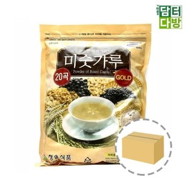Cheongsol (무배) 청솔 20곡 미숫가루 1kg 1BOX (10개입) (Freeshipping) Cheongsal 20-Variety Misutgaru 1kg 1BOX (10 pieces)