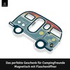LANOLU Bottle Opener Magnet Camping, Camper Gifts, Motorhome Gift, Camping