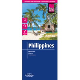 Reise Know-How Landkarte Philippinen / Philippines (1:1.200.000): reiß- und wasserfest (world mapping project)