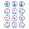 Cute Easter Bunny Edible Images Wafer Precut Easter Cupcakes Twelve