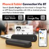 LUCK JINGLE Bluetooth Portable Printer, L86 Thermal Printers Wireless for