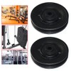 SquEqu 2 Pack Cable Pulley System Bearing Replacement Nylon Universal