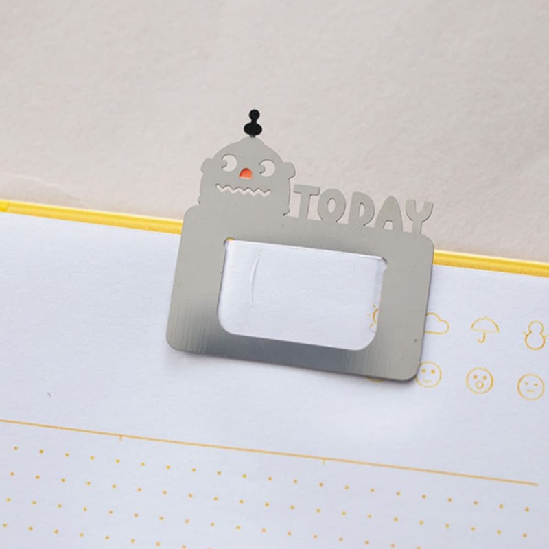 DA-CLP08-C Index Book Marker Marks Notebook Deco Robot