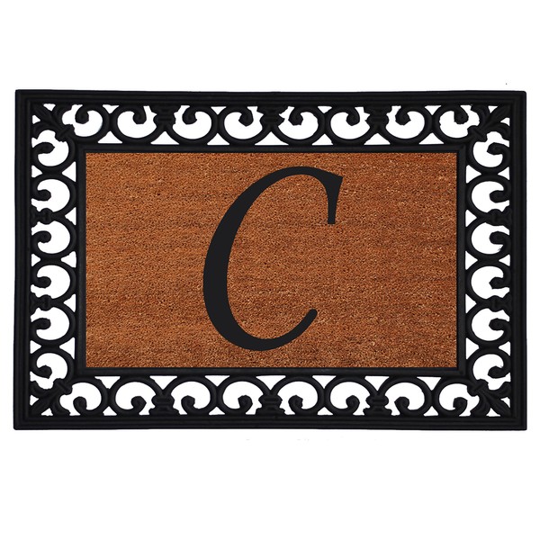 Calloway Mills 180041925C Monogram Insert Doormat 19" x 25" (Letter C)