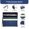 Upgraded Fireproof Money Bag,10 Layers of Heat Insulated Materials,6500°F Fireproof