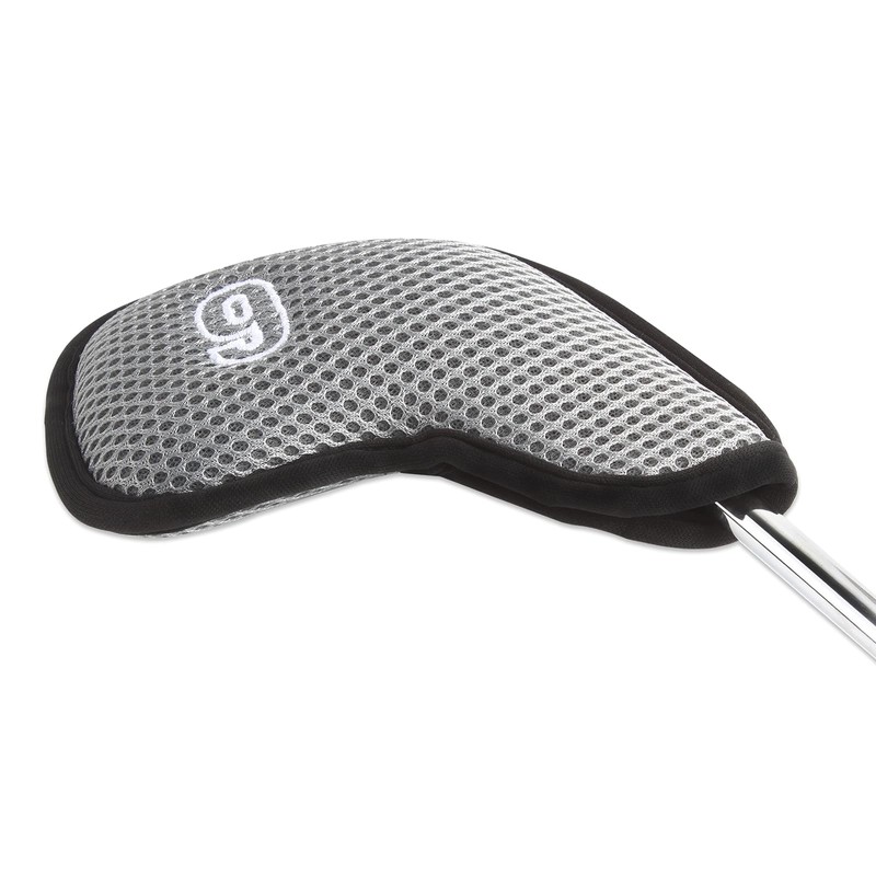 Andux Golf Club Head Covers for Irons Mesh Double Numbered