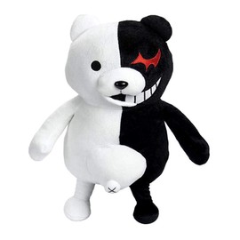 Werycos Monokuma Monomi Plush 35cm 25cm Monobear Plush Black White Bear Anime Stuffed Plush Toy