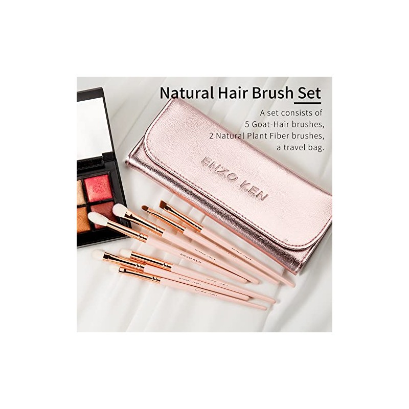 ENZO KEN Set de Brochas de Sombra de Ojos de