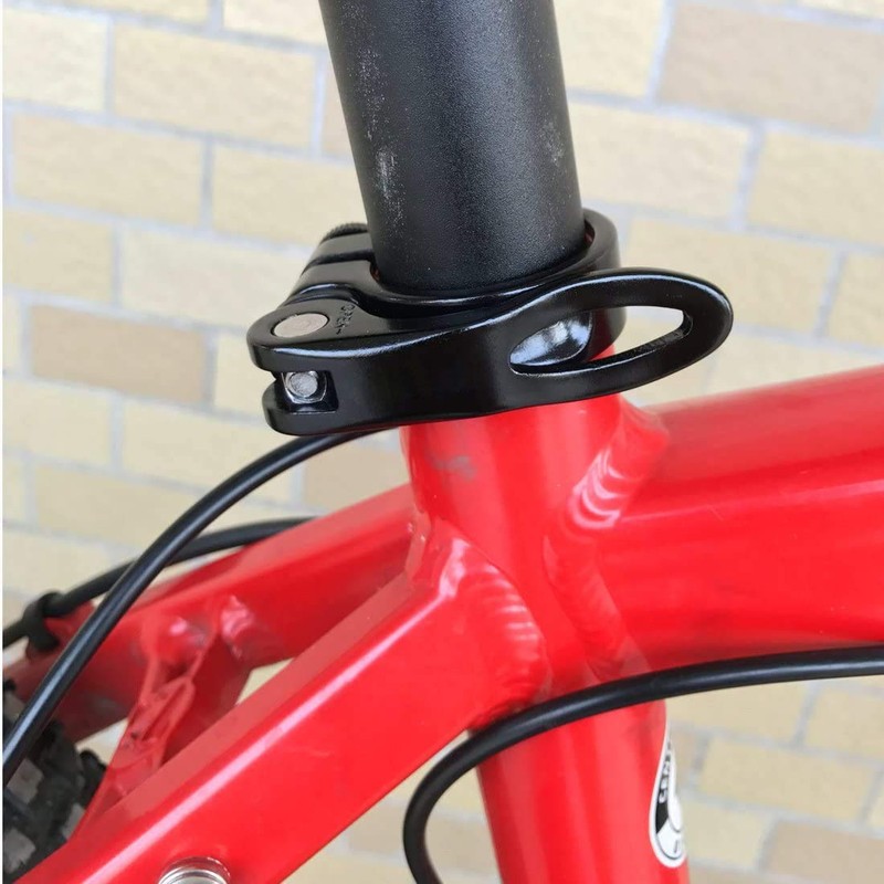 Bike Seat Clamp Quick Release Bicycle Seat Post Clamp Aluminium