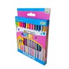 Mitama Glitter Fluo Rainbow Gel Pen - 13 Piece Case