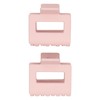Oz Essentials Mini Claw Clip Duo - Pink
