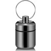Pill Keychain Holder- Small Pill Box Waterproof Pills Fob Organizer