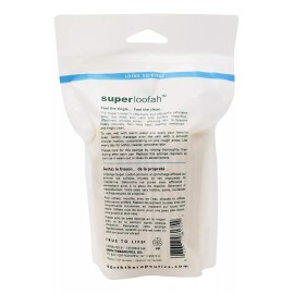 Earth Therapeutics Super Loofah Body Scrubber, 1 Unidad